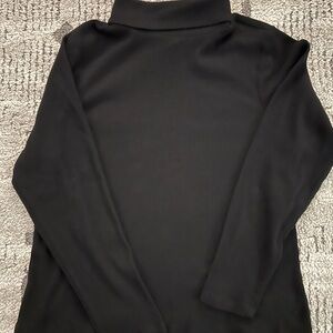 Old Navy Black Long Sleeve Turtleneck